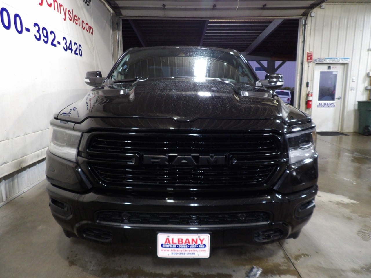 Certified 2021 RAM Ram 1500 Pickup Laramie with VIN 1C6SRFJT7MN525907 for sale in Albany, Minnesota