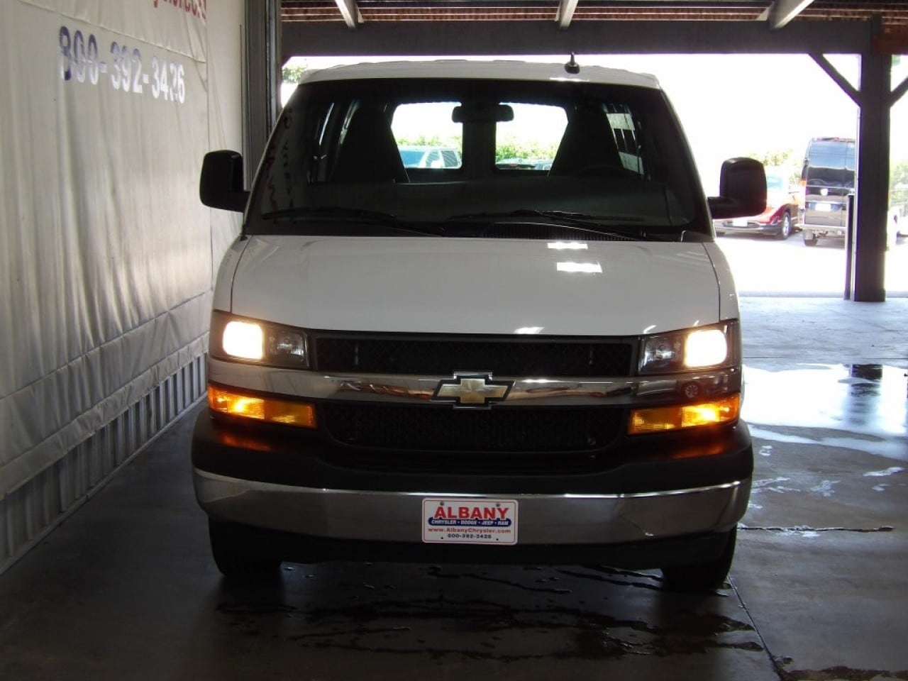 Certified 2022 Chevrolet Express Cargo Work Van with VIN 1GCWGAFP0N1237475 for sale in Albany, Minnesota
