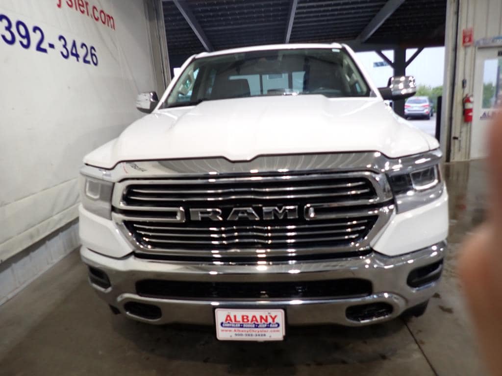 Used 2022 RAM Ram 1500 Pickup Laramie with VIN 1C6SRFJT3NN159011 for sale in Albany, Minnesota