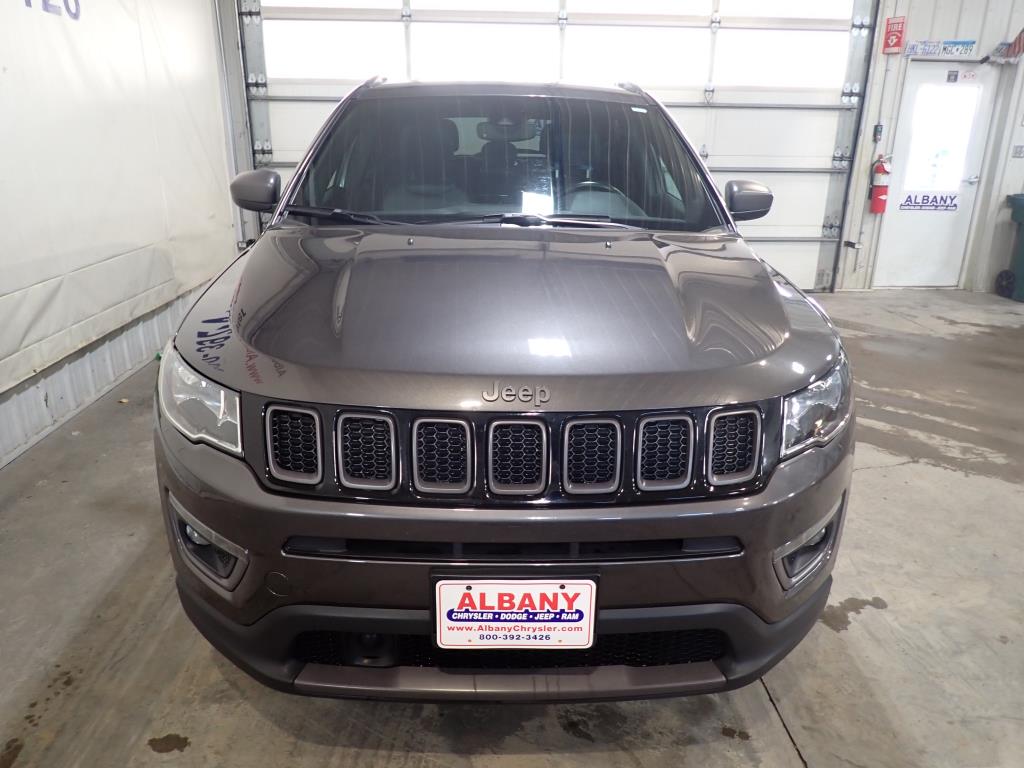 Certified 2021 Jeep Compass 80th Spec. Edition with VIN 3C4NJDEB7MT596544 for sale in Albany, Minnesota