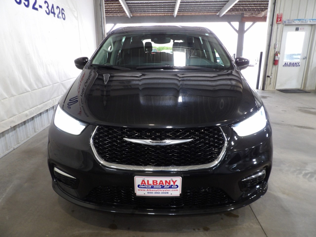 Certified 2023 Chrysler Pacifica Touring L with VIN 2C4RC1BG7PR624358 for sale in Albany, Minnesota