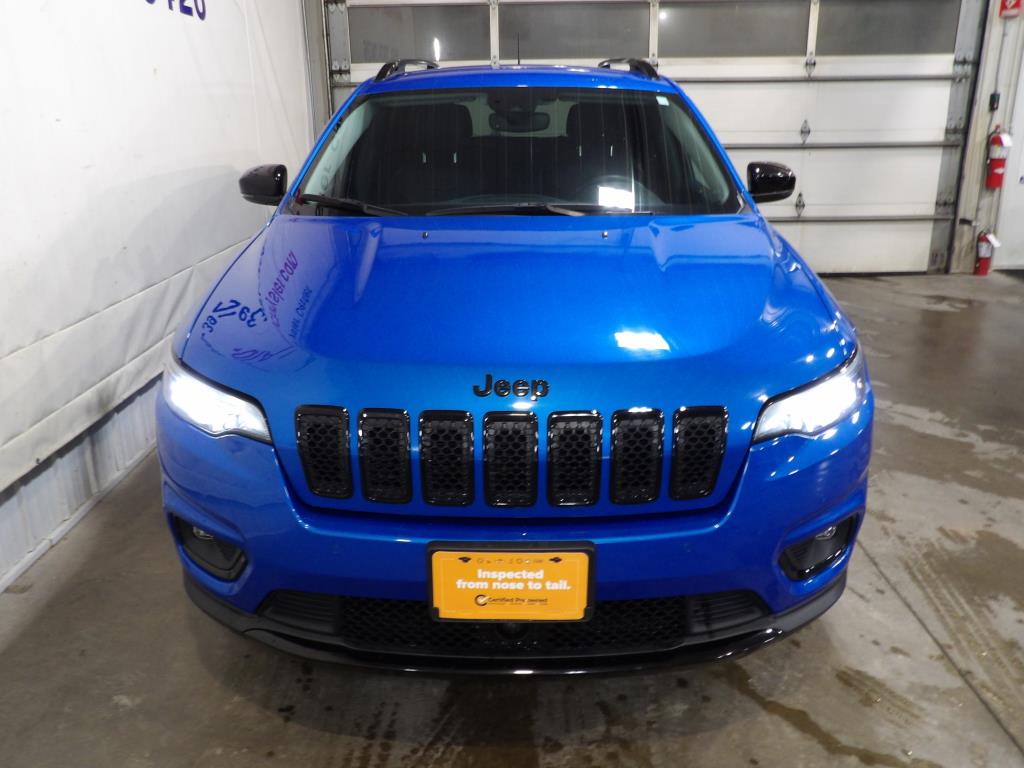 Certified 2023 Jeep Cherokee Altitude Lux with VIN 1C4PJMMB9PD109901 for sale in Albany, Minnesota