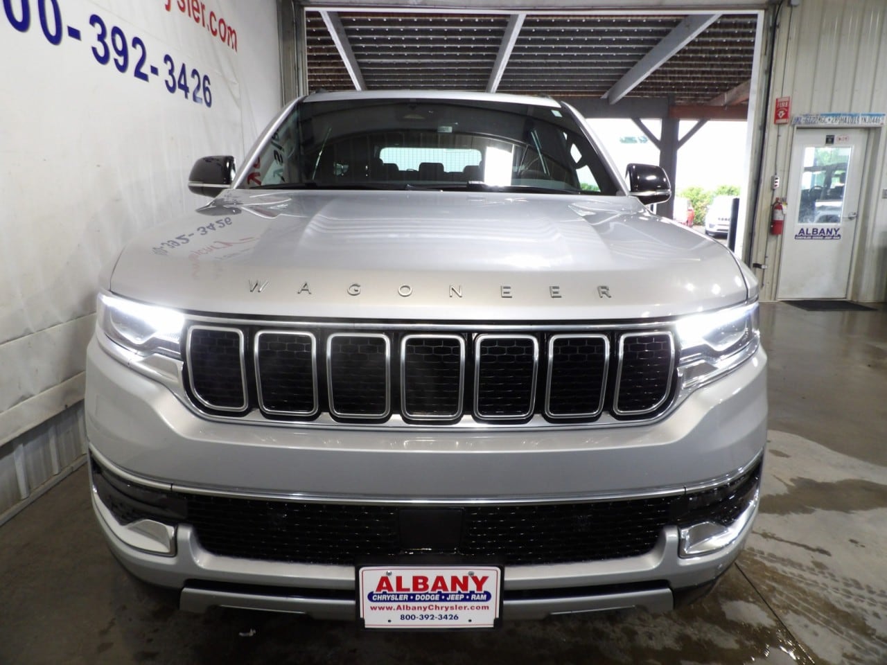 Certified 2024 Jeep Wagoneer L Series II with VIN 1C4SJSBPXRS164689 for sale in Albany, Minnesota