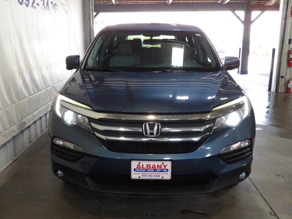 Used 2016 Honda Pilot EX-L with VIN 5FNYF6H52GB049989 for sale in Albany, Minnesota