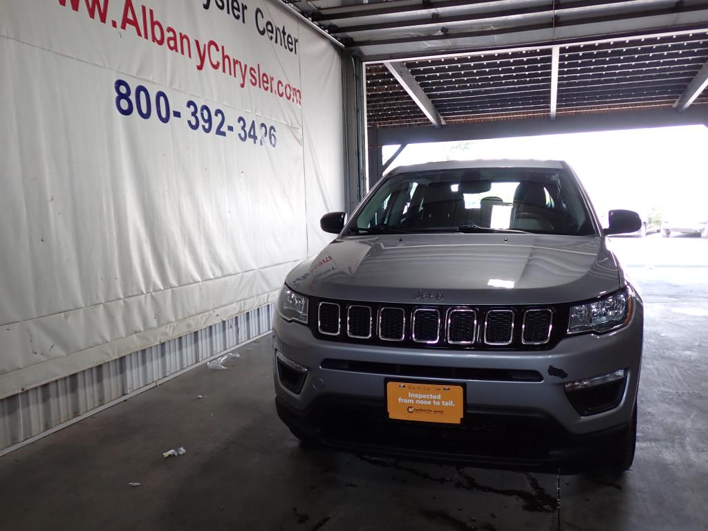 Certified 2019 Jeep Compass Sport with VIN 3C4NJDAB8KT787568 for sale in Albany, MN