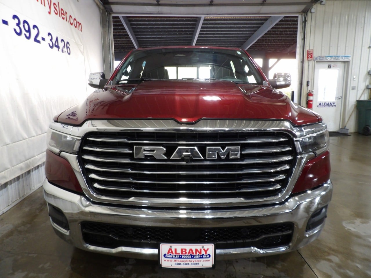 Certified 2025 RAM Ram 1500 Pickup Laramie with VIN 1C6SRFJP7SN578994 for sale in Albany, Minnesota