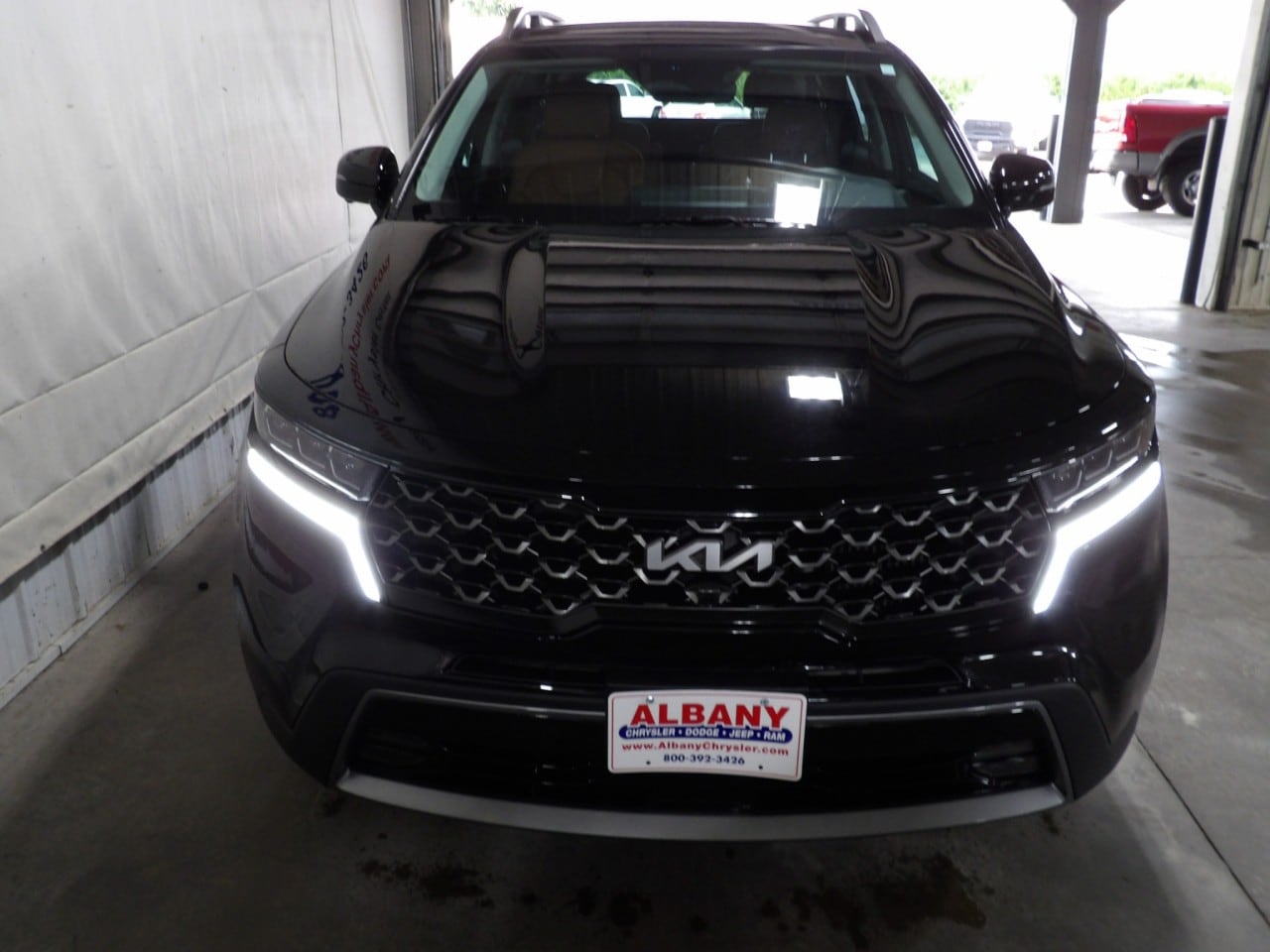Certified 2023 Kia Sorento X-Line SX-P with VIN 5XYRKDLF5PG218013 for sale in Albany, Minnesota