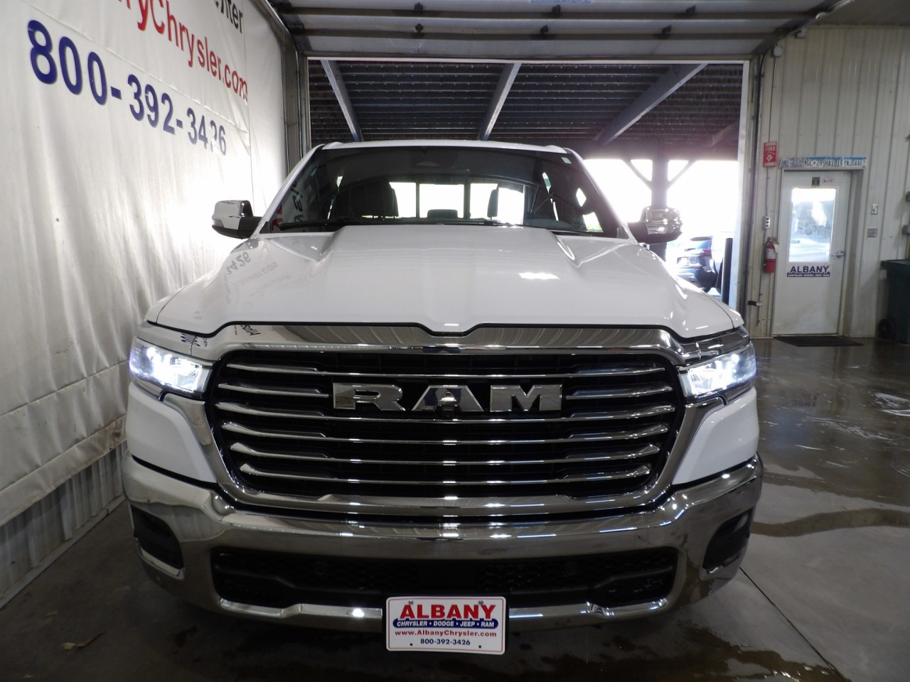 Used 2025 RAM Ram 1500 Pickup Laramie with VIN 1C6SRFJP1SN528432 for sale in Albany, Minnesota
