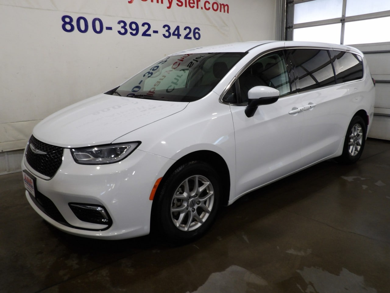 Certified 2023 Chrysler Pacifica Touring L with VIN 2C4RC1BG1PR613100 for sale in Albany, Minnesota