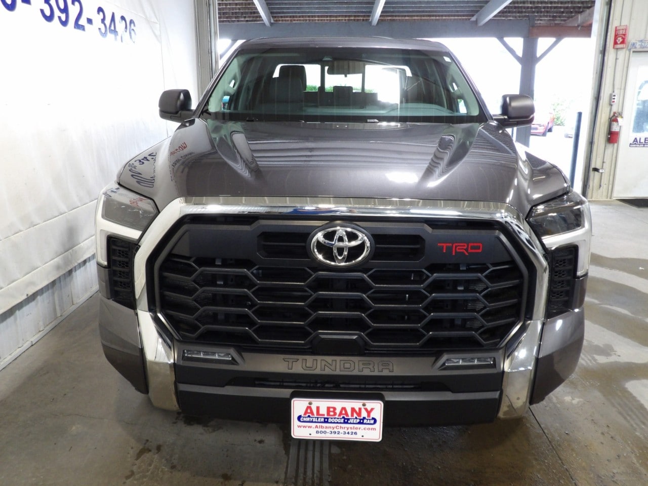 Certified 2023 Toyota Tundra SR5 with VIN 5TFLA5DA1PX056931 for sale in Albany, Minnesota
