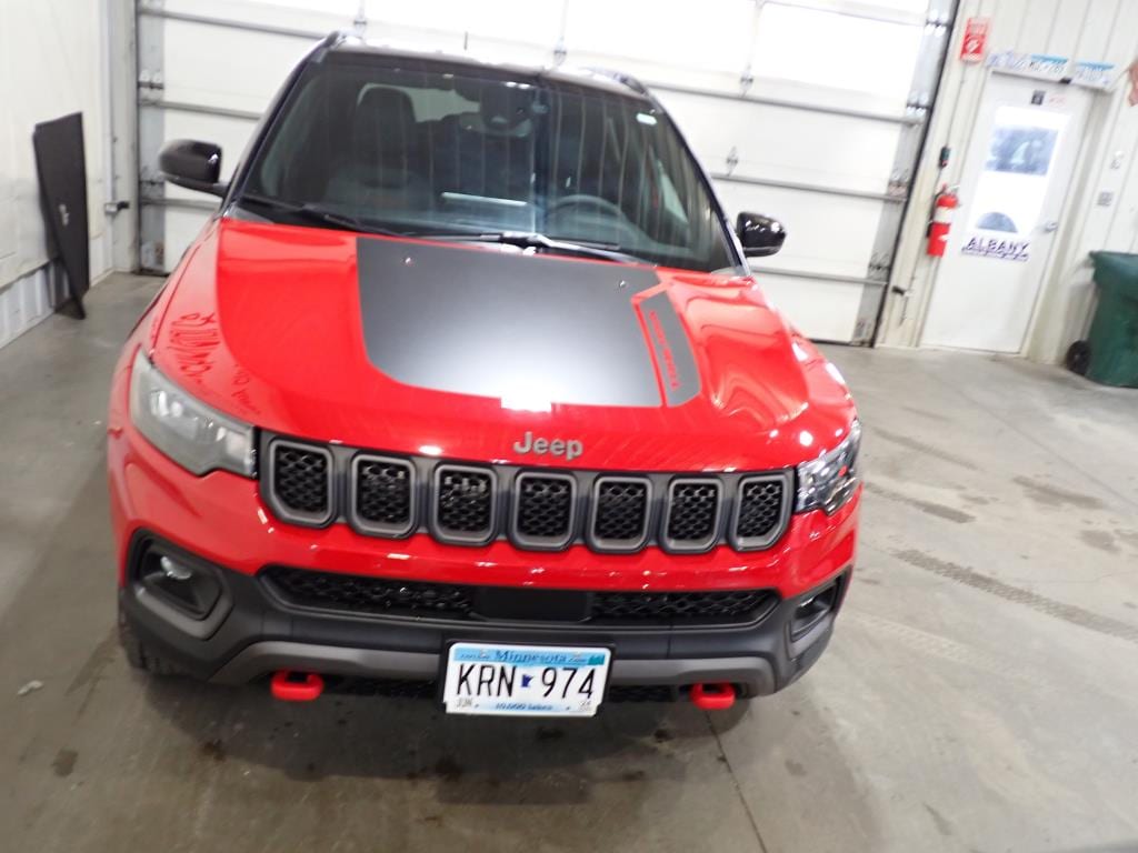 Certified 2023 Jeep Compass Trailhawk with VIN 3C4NJDDN3PT555120 for sale in Albany, Minnesota