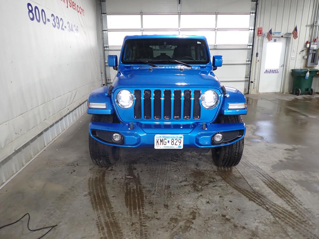 Certified 2022 Jeep Wrangler Unlimited High Altitude with VIN 1C4HJXEN6NW163446 for sale in Albany, Minnesota