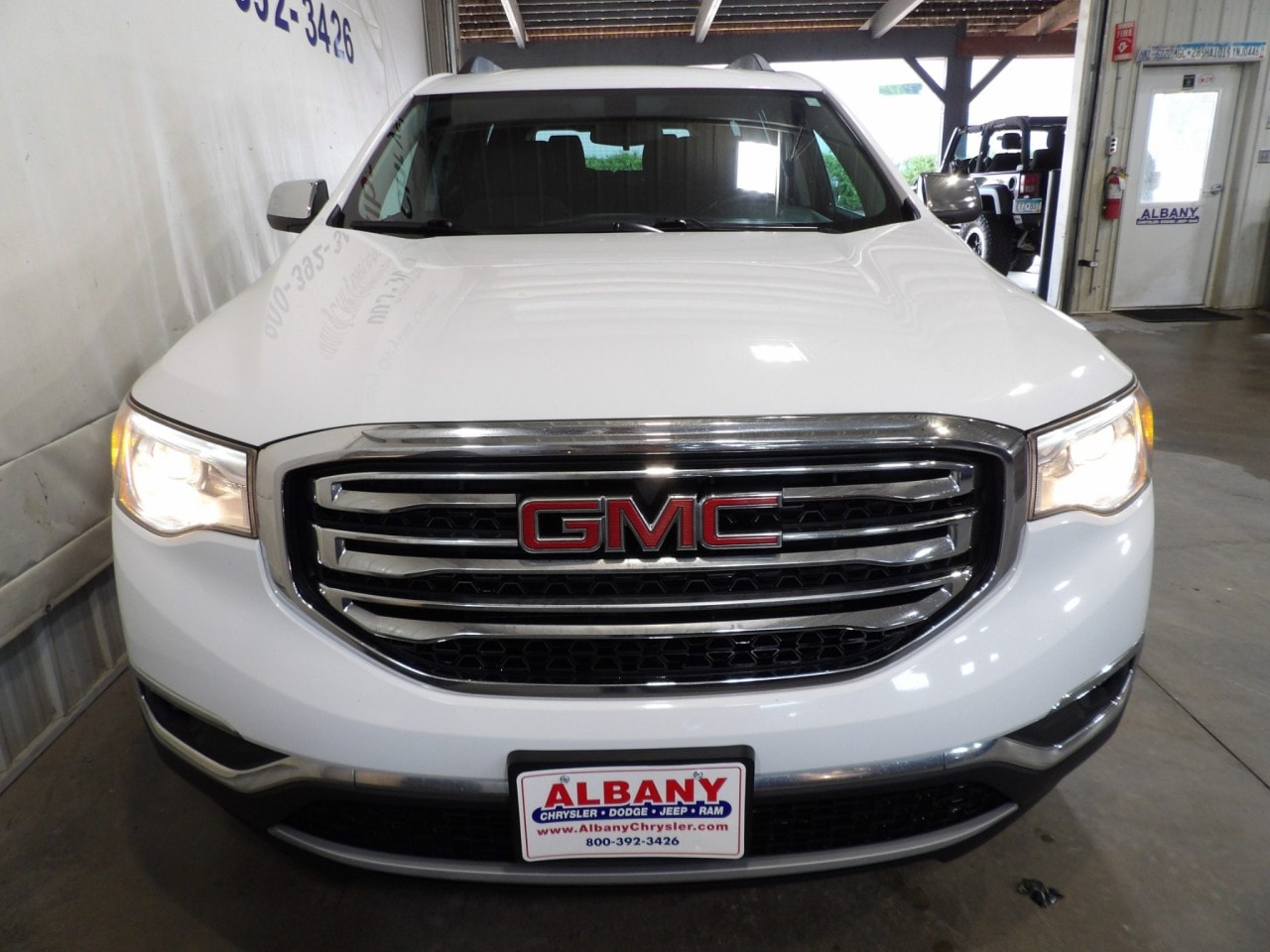 Used 2017 GMC Acadia SLE-2 with VIN 1GKKNSLA8HZ179037 for sale in Albany, MN