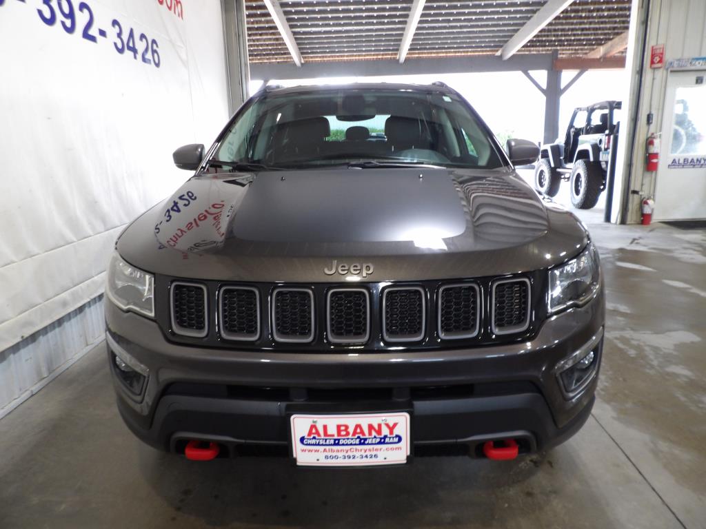 Certified 2019 Jeep Compass Trailhawk with VIN 3C4NJDDB0KT781291 for sale in Albany, Minnesota