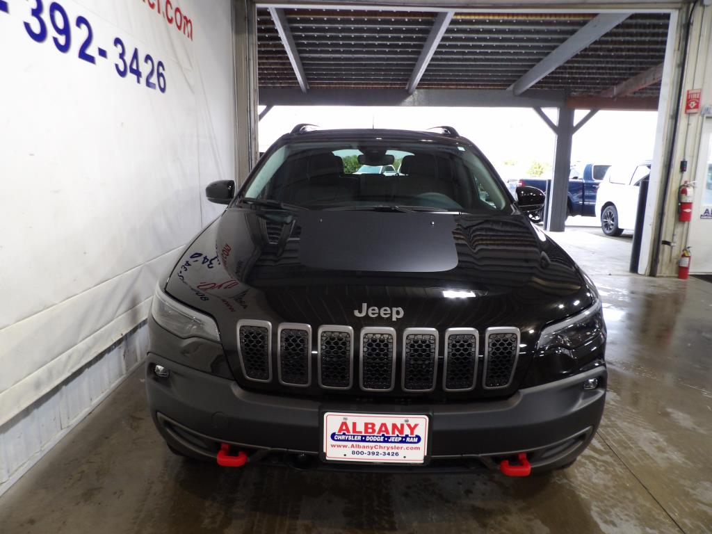 Certified 2022 Jeep Cherokee Trailhawk with VIN 1C4PJMBX0ND500673 for sale in Albany, Minnesota