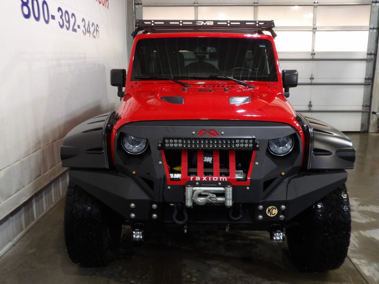 Certified 2017 Jeep Wrangler Unlimited Rubicon Hard Rock with VIN 1C4BJWFG5HL578814 for sale in Albany, Minnesota