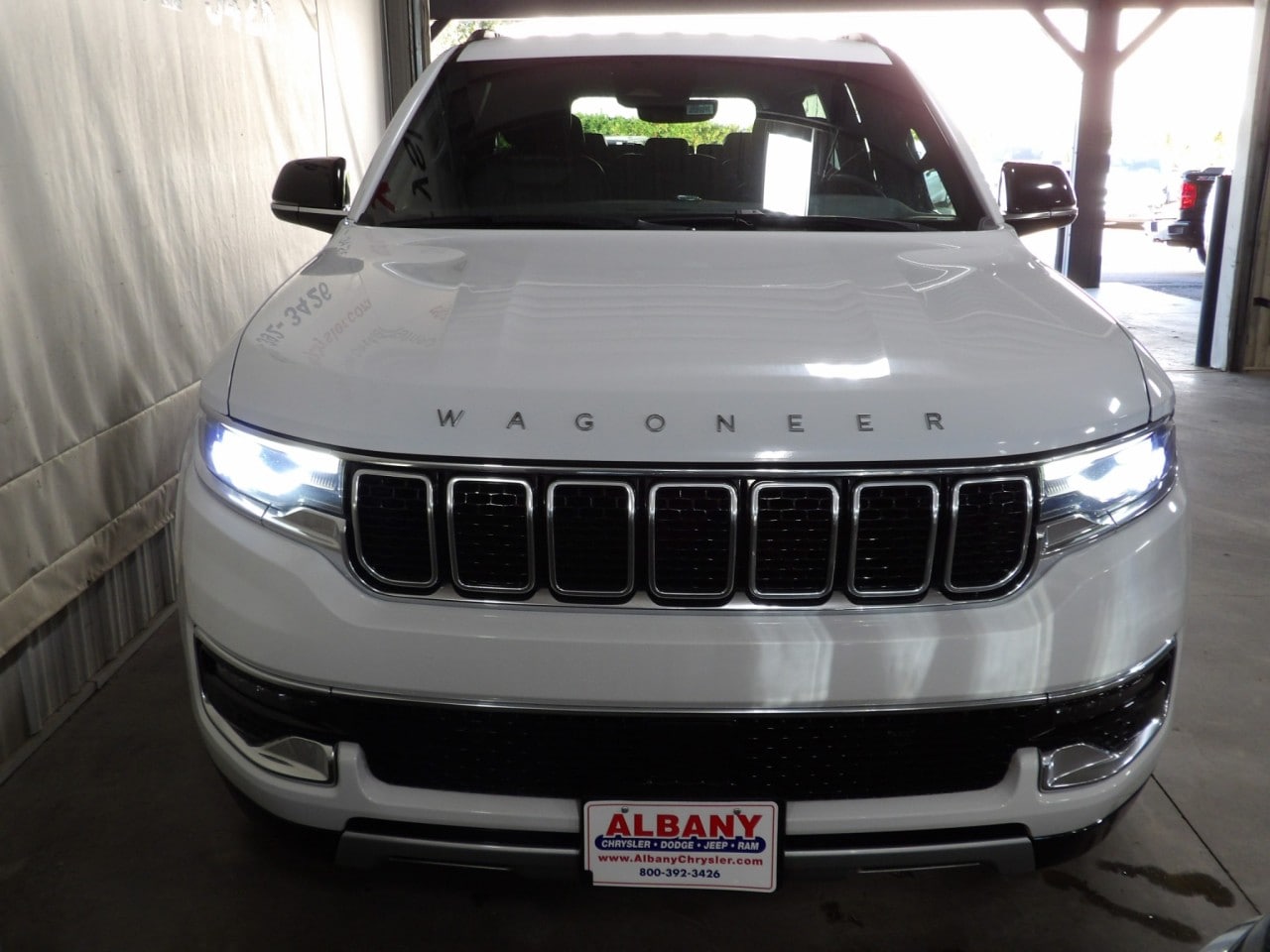Certified 2024 Jeep Wagoneer L Series II with VIN 1C4SJSBP4RS117366 for sale in Albany, Minnesota