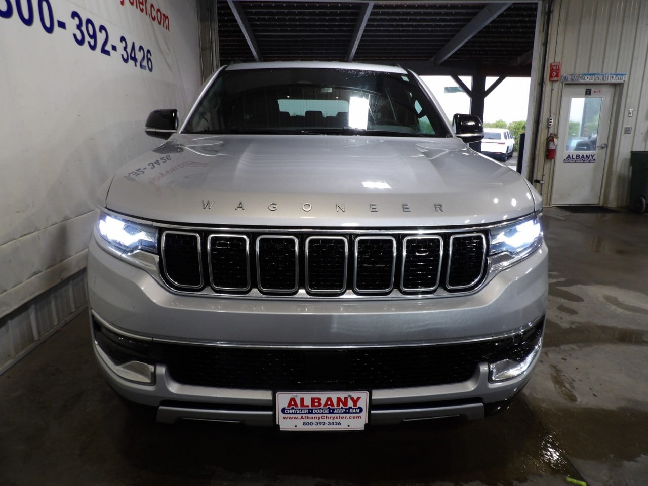 Certified 2024 Jeep Wagoneer L Series II with VIN 1C4SJSBP1RS132357 for sale in Albany, Minnesota