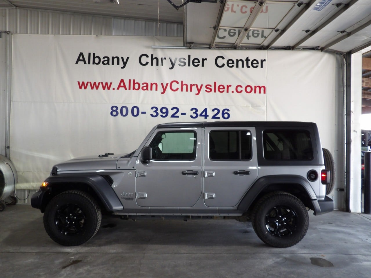 Certified 2020 Jeep Wrangler Unlimited Sport S with VIN 1C4HJXDG2LW285690 for sale in Albany, Minnesota