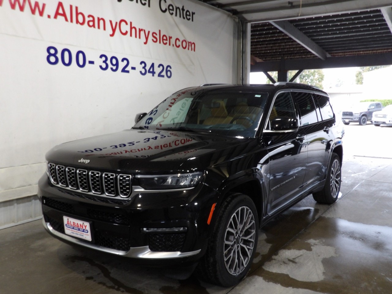 Certified 2021 Jeep Grand Cherokee L Summit Reserve with VIN 1C4RJKEG3M8136880 for sale in Albany, Minnesota