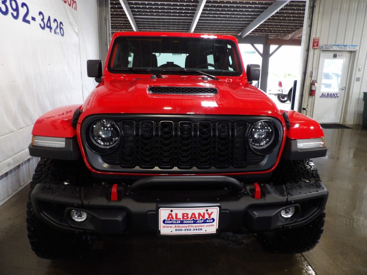 Certified 2026 Jeep Wrangler 4-Door Rubicon X with VIN 1C4RJXFG8TW253053 for sale in Albany, Minnesota