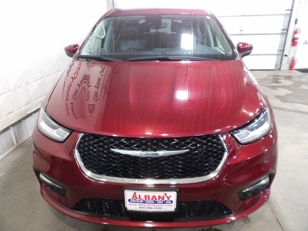 Certified 2023 Chrysler Pacifica Touring L with VIN 2C4RC1BG5PR606960 for sale in Albany, Minnesota