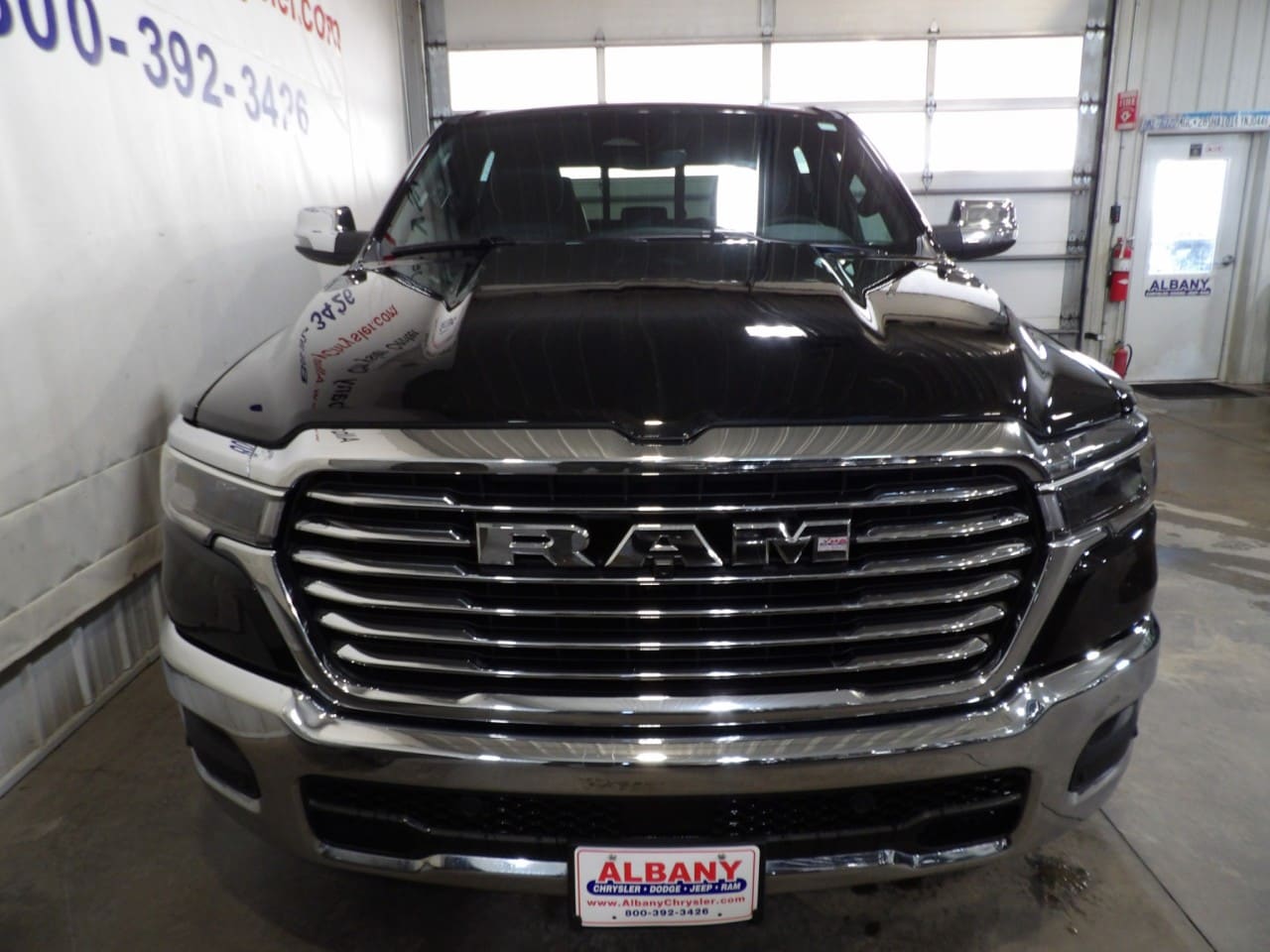 Used 2025 RAM Ram 1500 Pickup Laramie with VIN 1C6SRFJP1SN567733 for sale in Albany, Minnesota