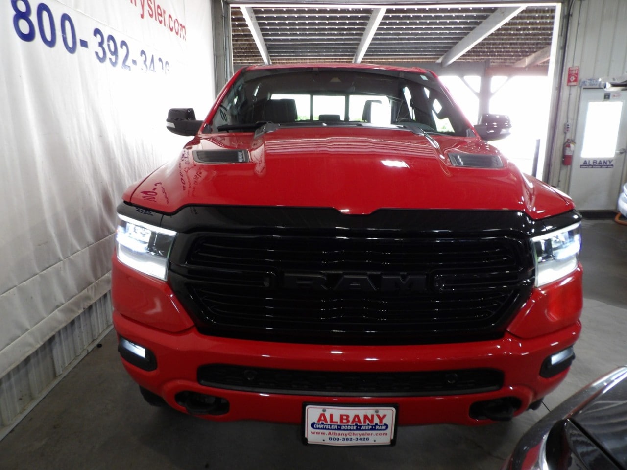 Certified 2021 RAM Ram 1500 Pickup Laramie with VIN 1C6SRFJTXMN617979 for sale in Albany, Minnesota