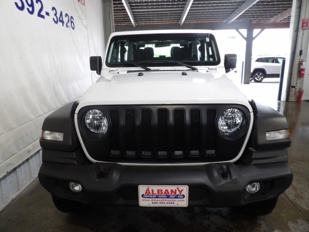 Certified 2021 Jeep Wrangler Sport with VIN 1C4GJXAG9MW549103 for sale in Albany, Minnesota