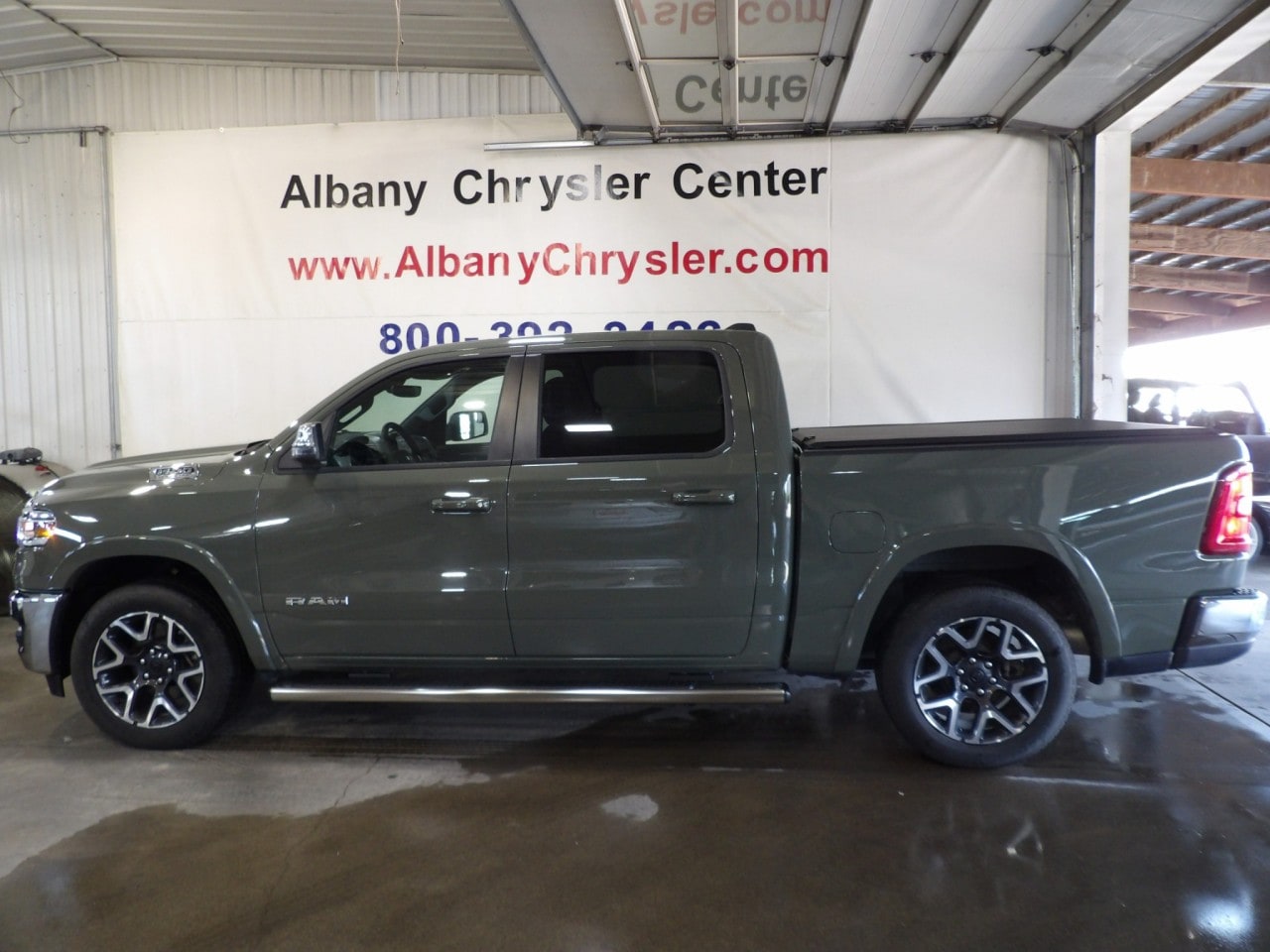 Certified 2026 RAM Ram 1500 Pickup Laramie with VIN 1C6SRFJP3TN256001 for sale in Albany, Minnesota