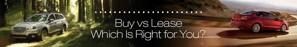 Buy vs Lease a New Subaru Subaru Financing in Albany