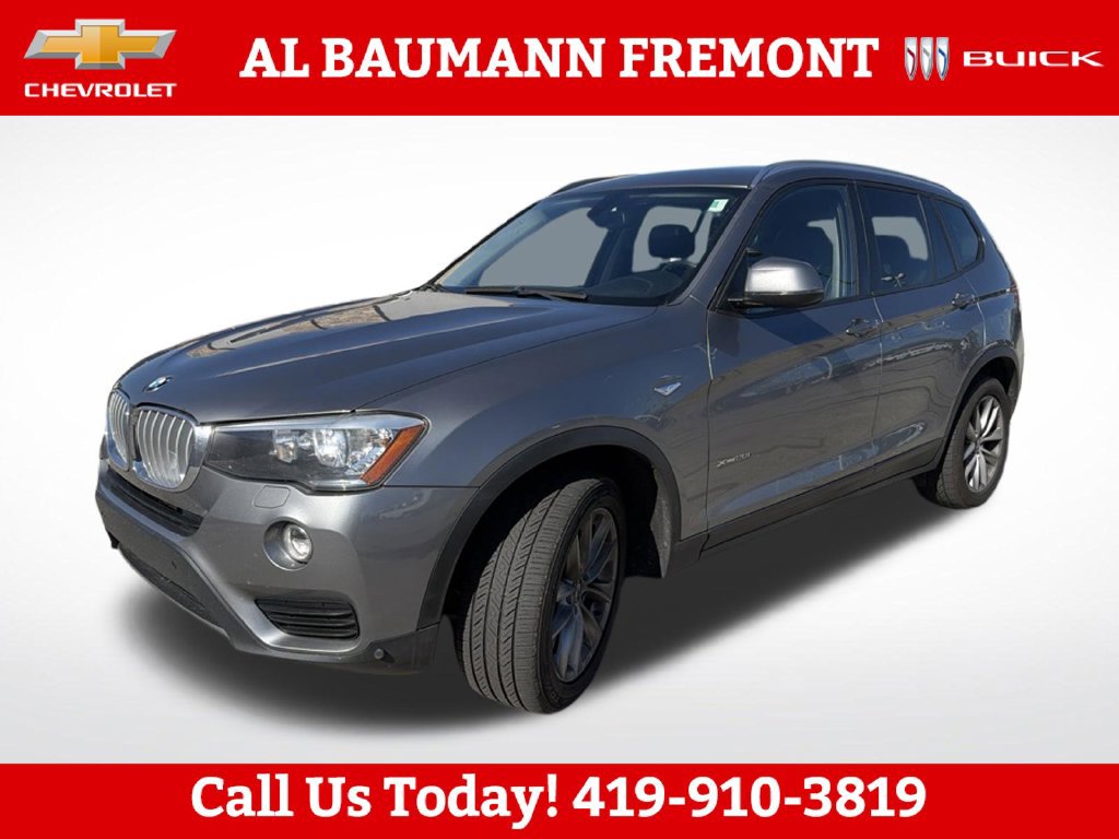 Used 2015 BMW X3 xDrive28i with VIN 5UXWX9C58F0D45501 for sale in Tiffin, OH