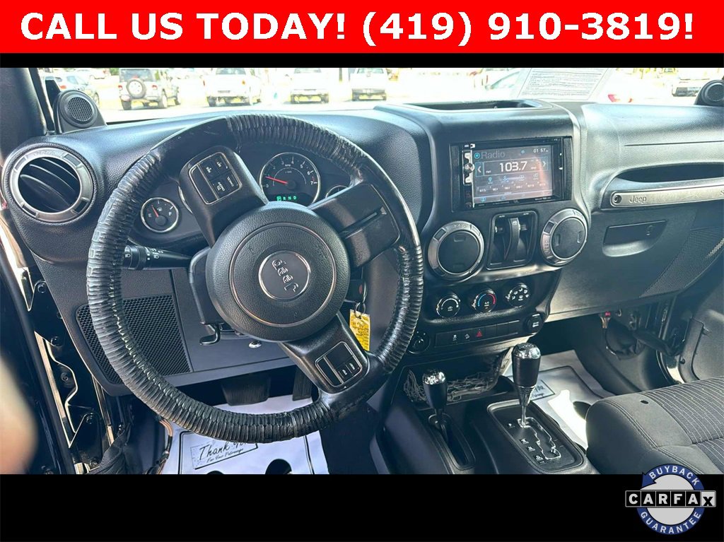 Used 2012 Jeep Wrangler Sport with VIN 1C4AJWAG2CL193500 for sale in Fremont, OH