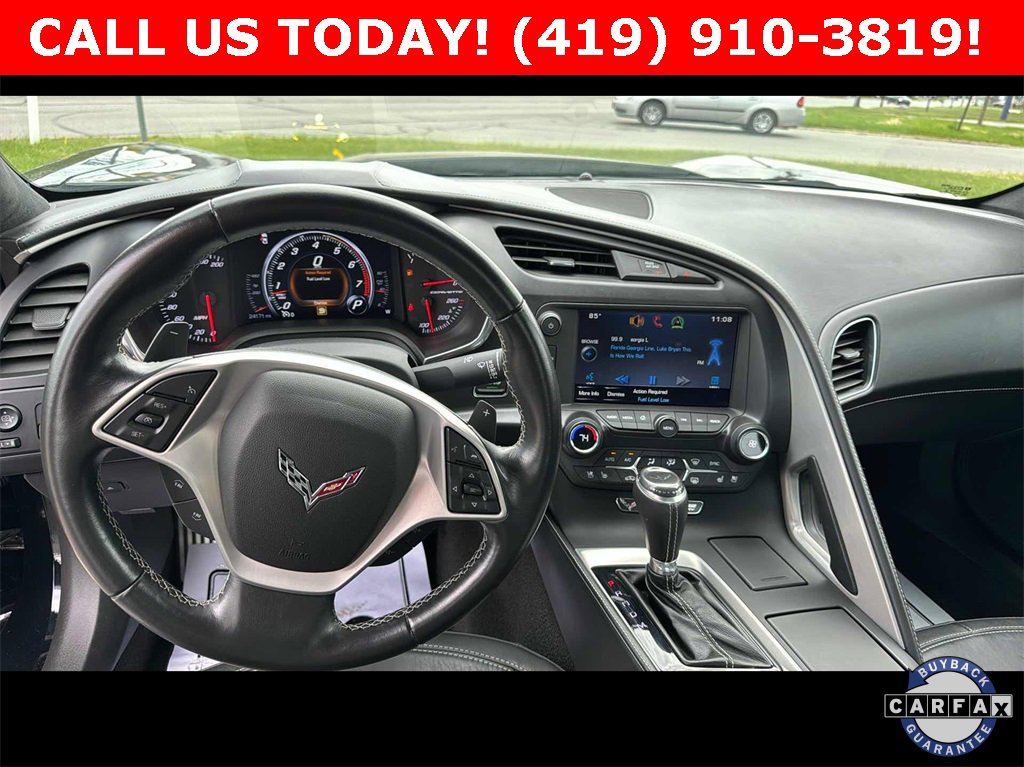 Used 2015 Chevrolet Corvette Z51 with VIN 1G1YM2D7XF5101089 for sale in Fremont, OH