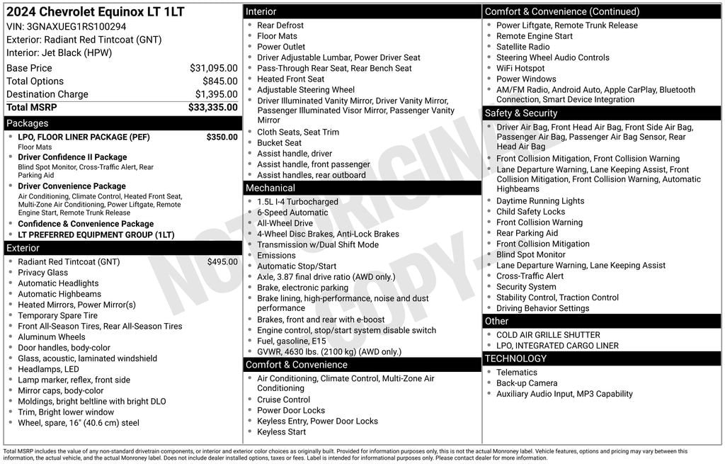 Used 2024 Chevrolet Equinox LT SUV