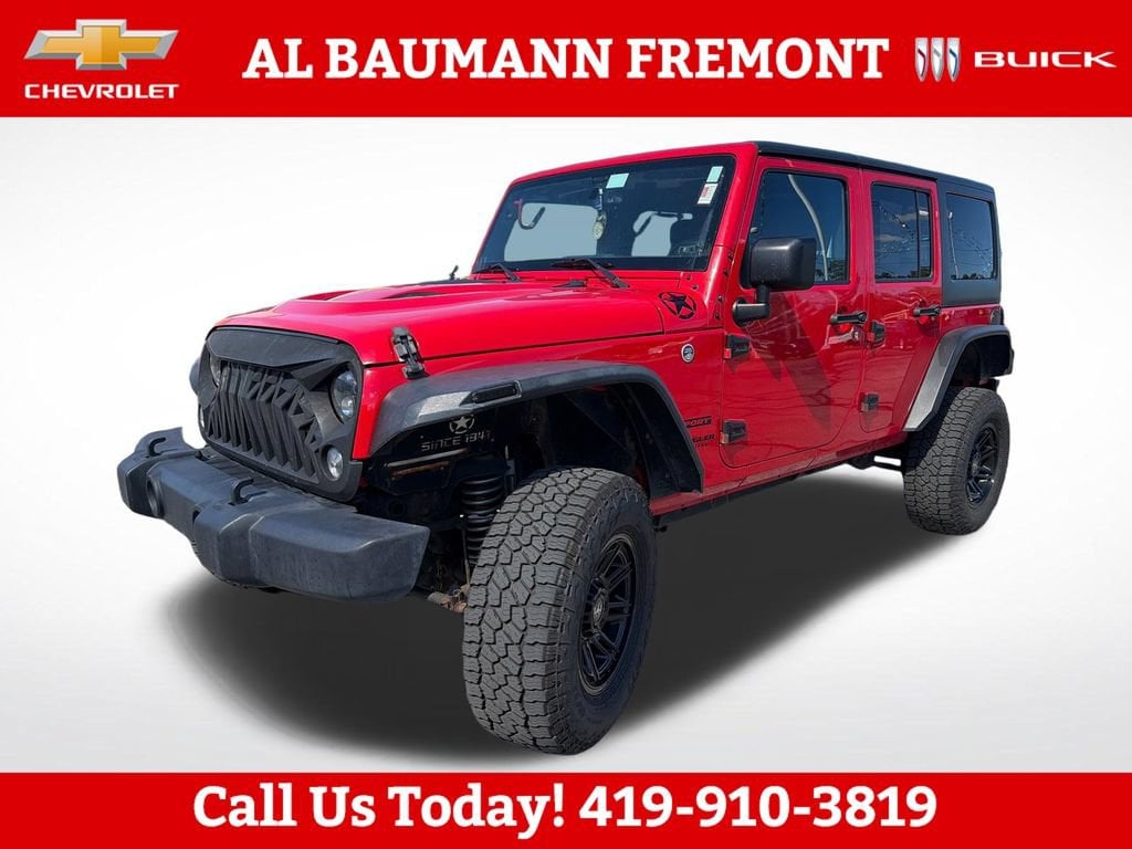 Used 2016 Jeep Wrangler Unlimited Sport