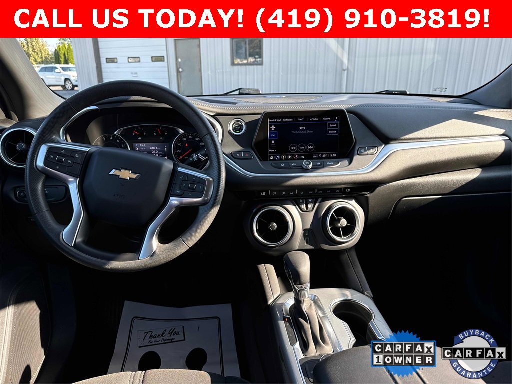 Used 2021 Chevrolet Blazer 2LT with VIN 3GNKBCRS3MS578317 for sale in Fremont, OH