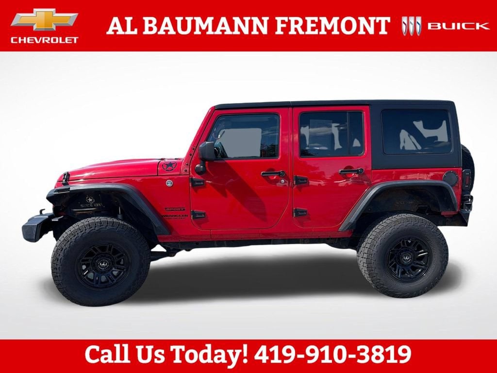 Used 2016 Jeep Wrangler Unlimited Sport