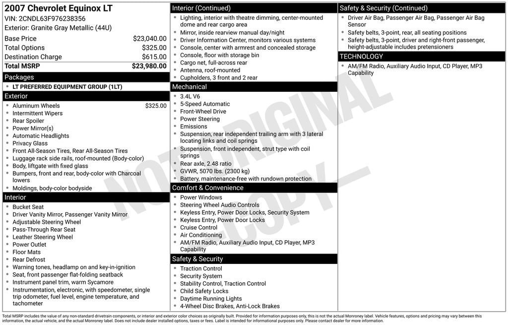 2007 Chevrolet Equinox