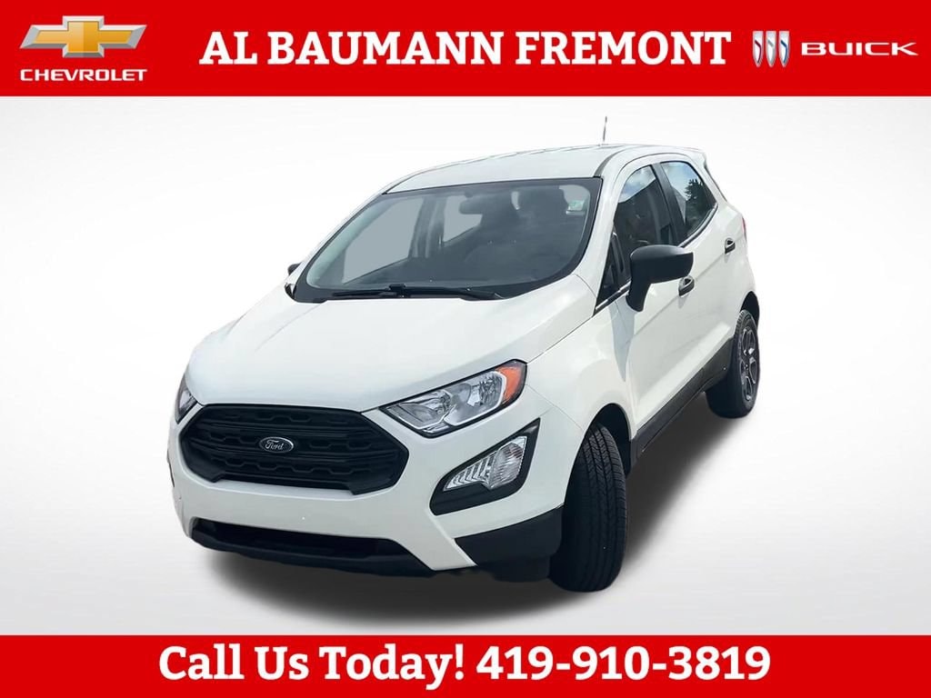 Used 2021 Ford EcoSport S with VIN MAJ3S2FE5MC438688 for sale in Fremont, OH