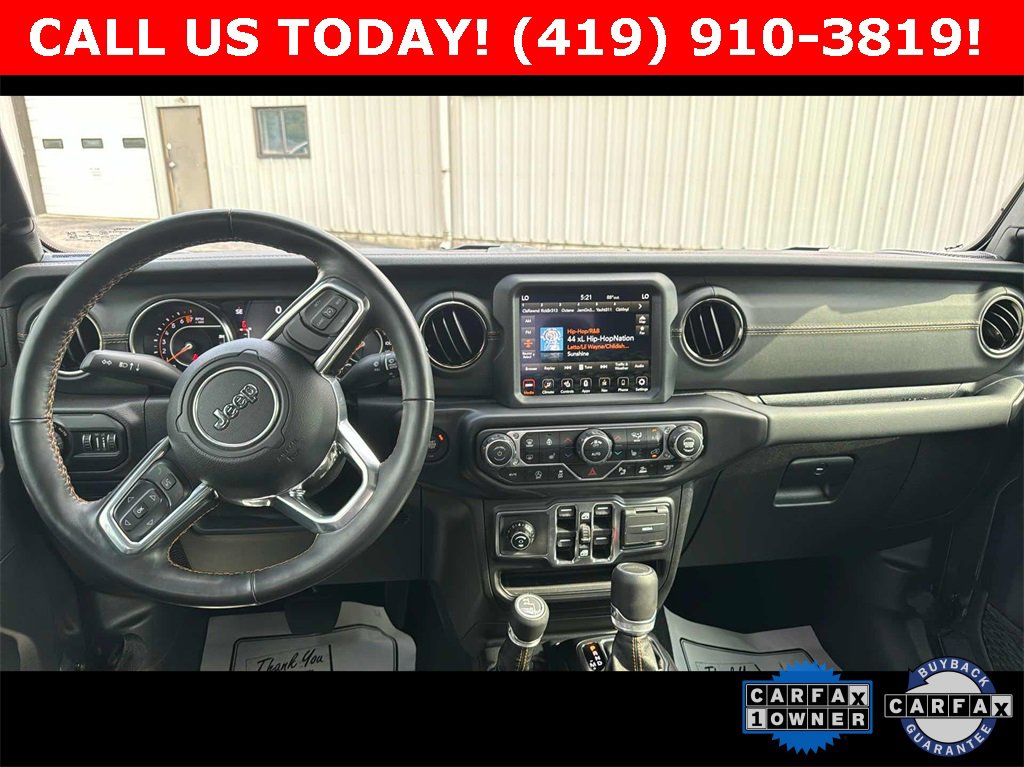 Used 2021 Jeep Gladiator High Altitude with VIN 1C6HJTFG2ML579302 for sale in Fremont, OH