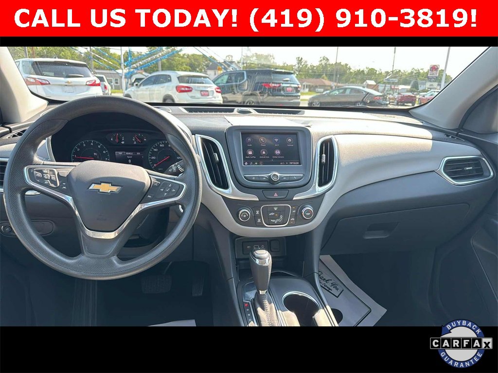 Used 2021 Chevrolet Equinox LS with VIN 3GNAXHEV8MS173483 for sale in Fremont, OH