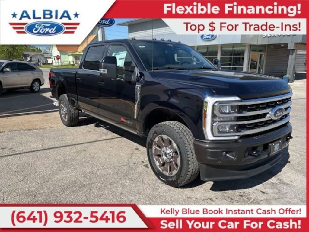 New 2025 Ford Super Duty F-350 SRW King Ranch Truck Crew Cab