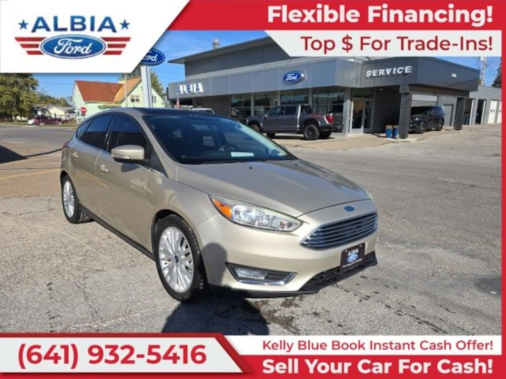 Used 2017 Ford Focus Titanium Hatchback