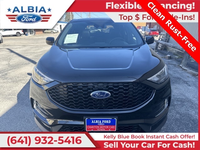 Certified 2023 Ford Edge ST-Line with VIN 2FMPK4J9XPBA14263 for sale in Albia, IA