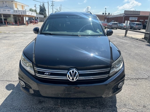 Certified 2014 Volkswagen Tiguan R-Line with VIN WVGBV3AX5EW005427 for sale in Albia, IA