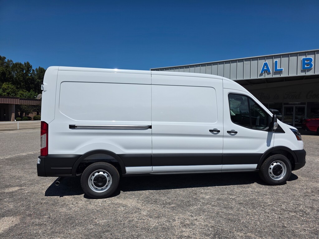 New 2025 Ford Transit Cargo Van Cargo Van T-250 148 Med Rf 9070 GVWR RWD