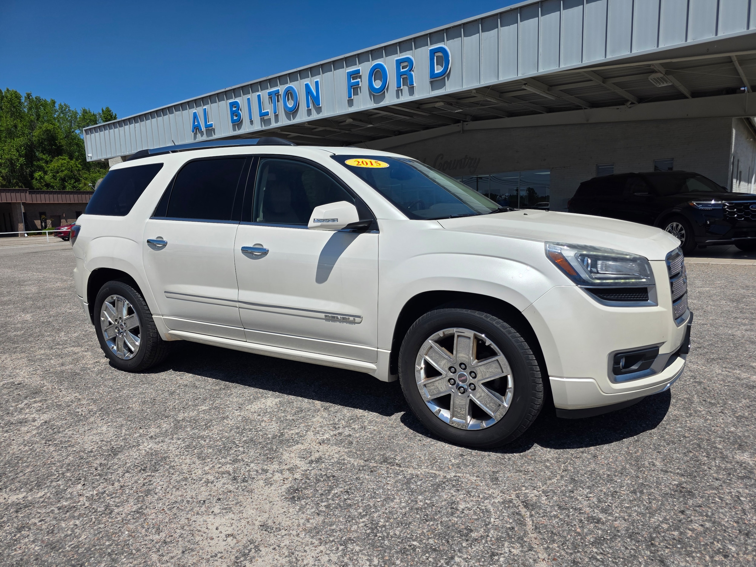 Used 2015 GMC Acadia Denali with VIN 1GKKRTKD0FJ154909 for sale in Holly Hill, SC