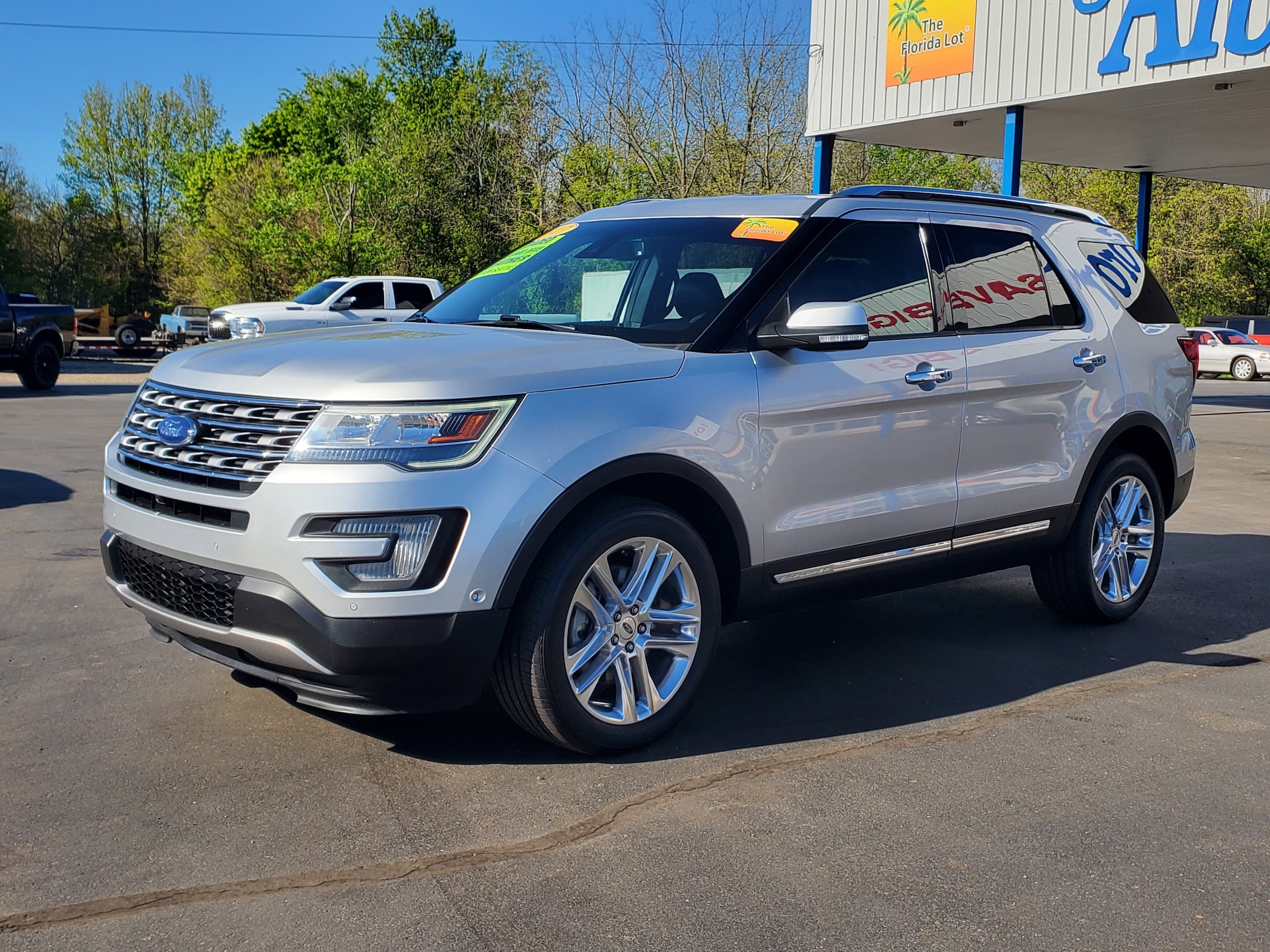 Used 2017 Ford Explorer Limited with VIN 1FM5K8F87HGB86825 for sale in Albion, MI