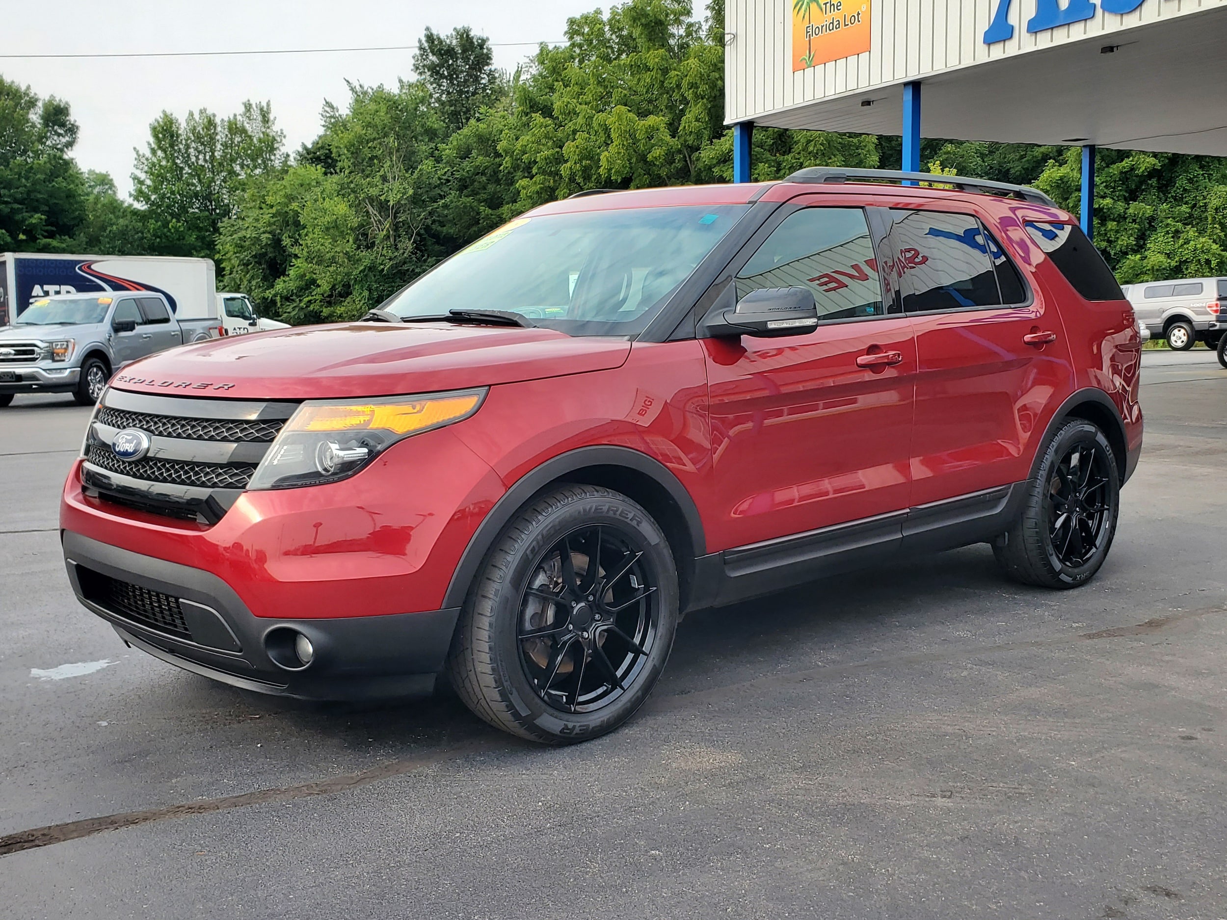 Used 2015 Ford Explorer Sport with VIN 1FM5K8GT7FGB17830 for sale in Albion, MI